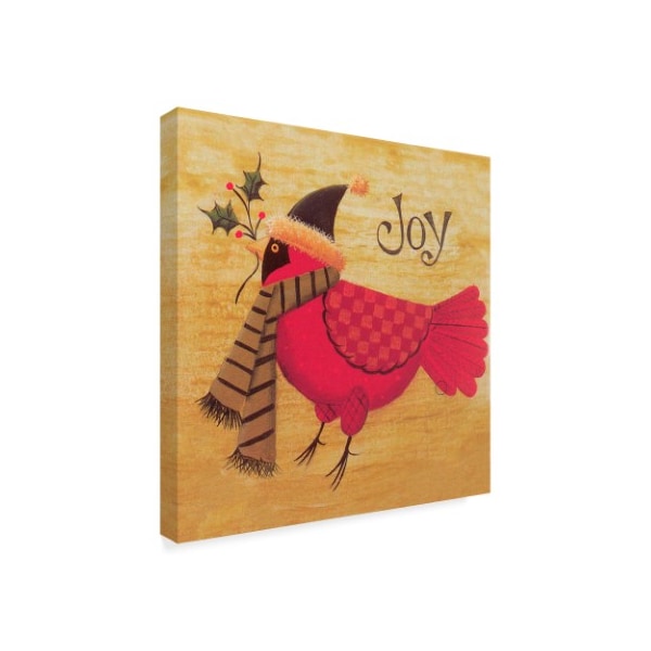 Beverly Johnston 'Cardinal Joy' Canvas Art,24x24